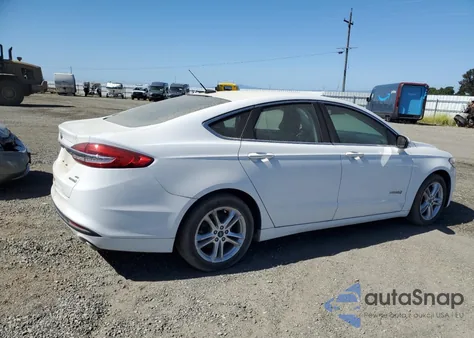 2018 Ford Fusion Se Hybrid from USA, damaged, VIN 3FA6P0LU5JR118881